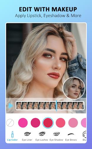 YouCam Video: Makeup & Reface Screenshot 0