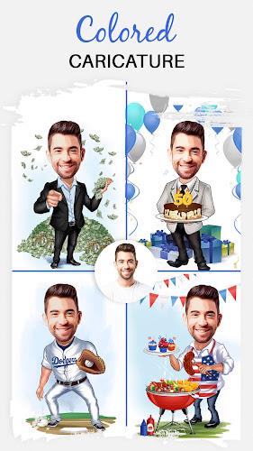 Photo Cartoon Caricature Maker Captura de pantalla 1