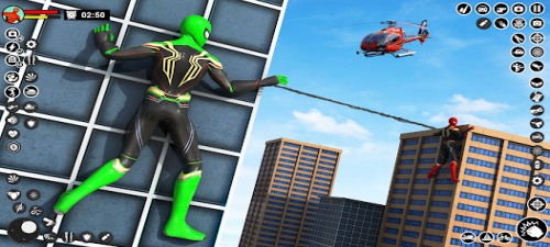 Spider Rope Hero - Crime Games ภาพหน้าจอ 2