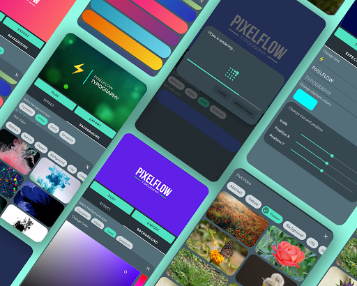 PixelFlow: Intro video maker Capture d'écran 1