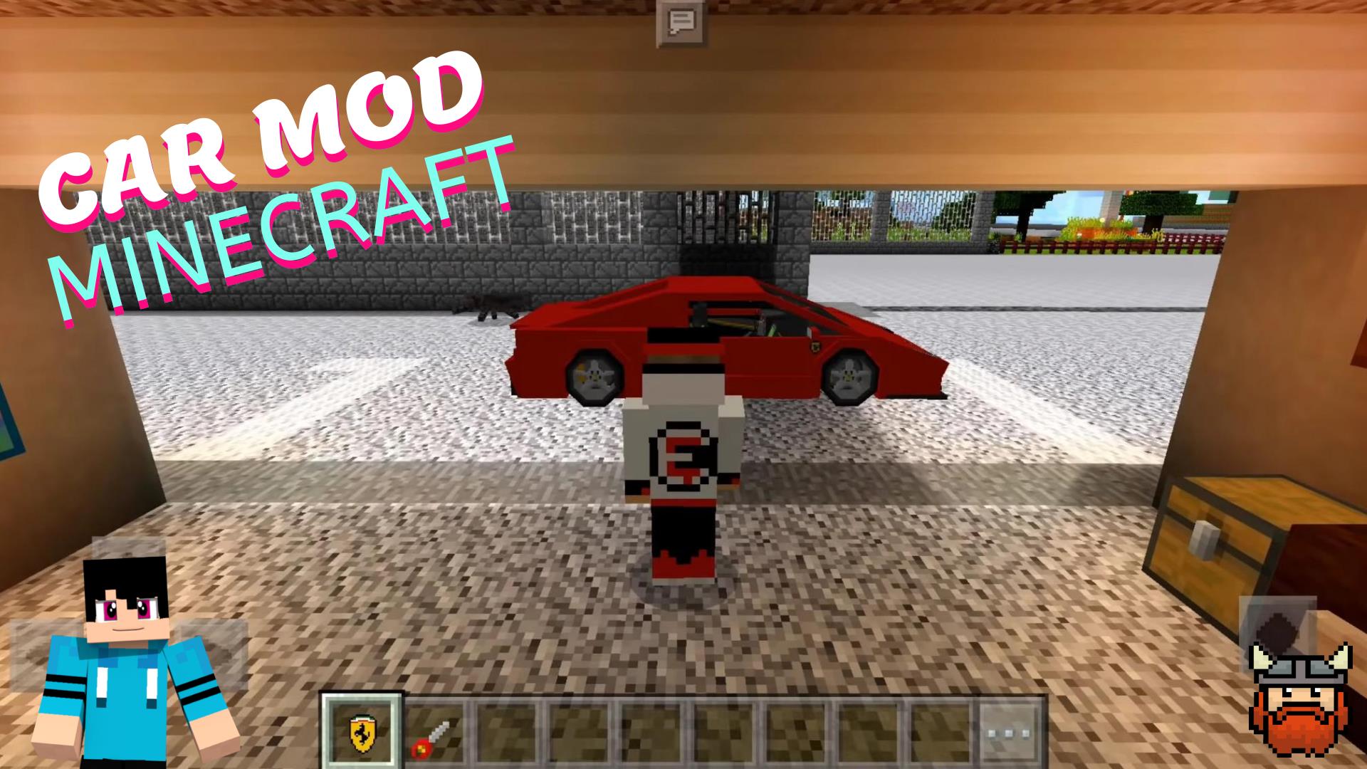 Cars Mod for Minecraft PE 螢幕截圖 0