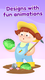 Baby Playground - Learn words Captura de tela 2