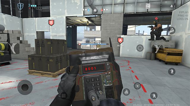 Combat Master Mobile FPS Captura de pantalla 1