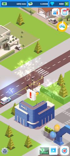 Idle Commercial Street Tycoon スクリーンショット 1
