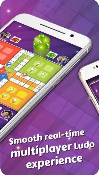 Ludo game - free board game play with friends Captura de tela 1