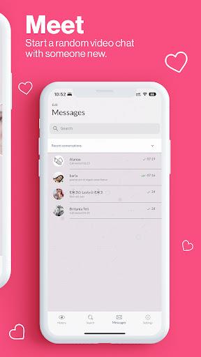 Flirtbees - Video Chat App スクリーンショット 3