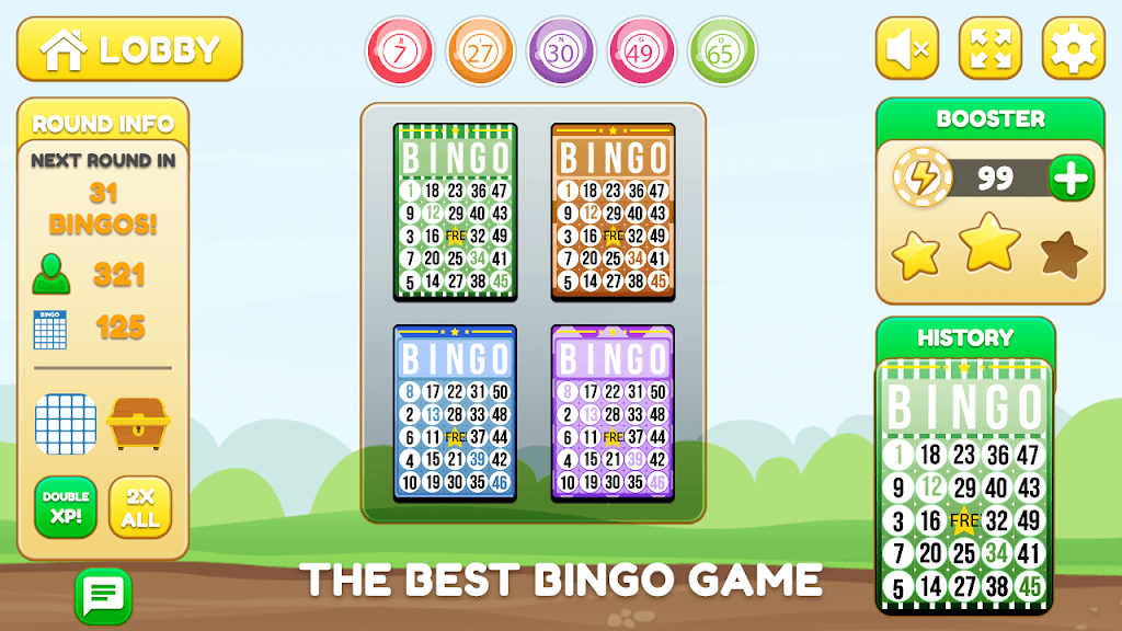 Bingo King-Free Bingo Games-Bingo Party-Bingo Capture d'écran 1