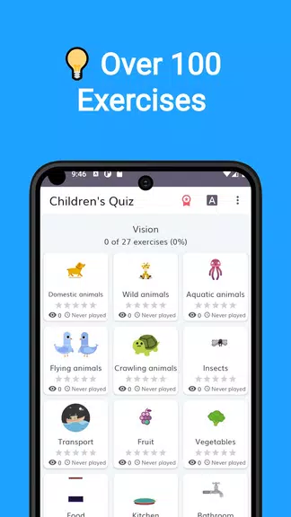 Children’s Quiz Capture d'écran 0