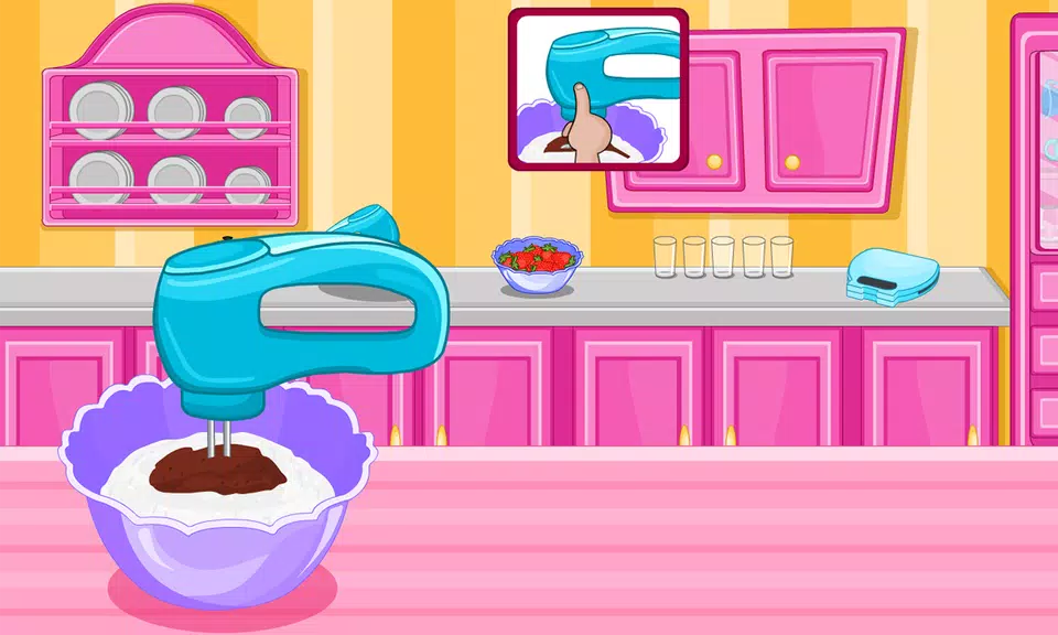 Strawberry Ice Cream Sandwich Captura de pantalla 3