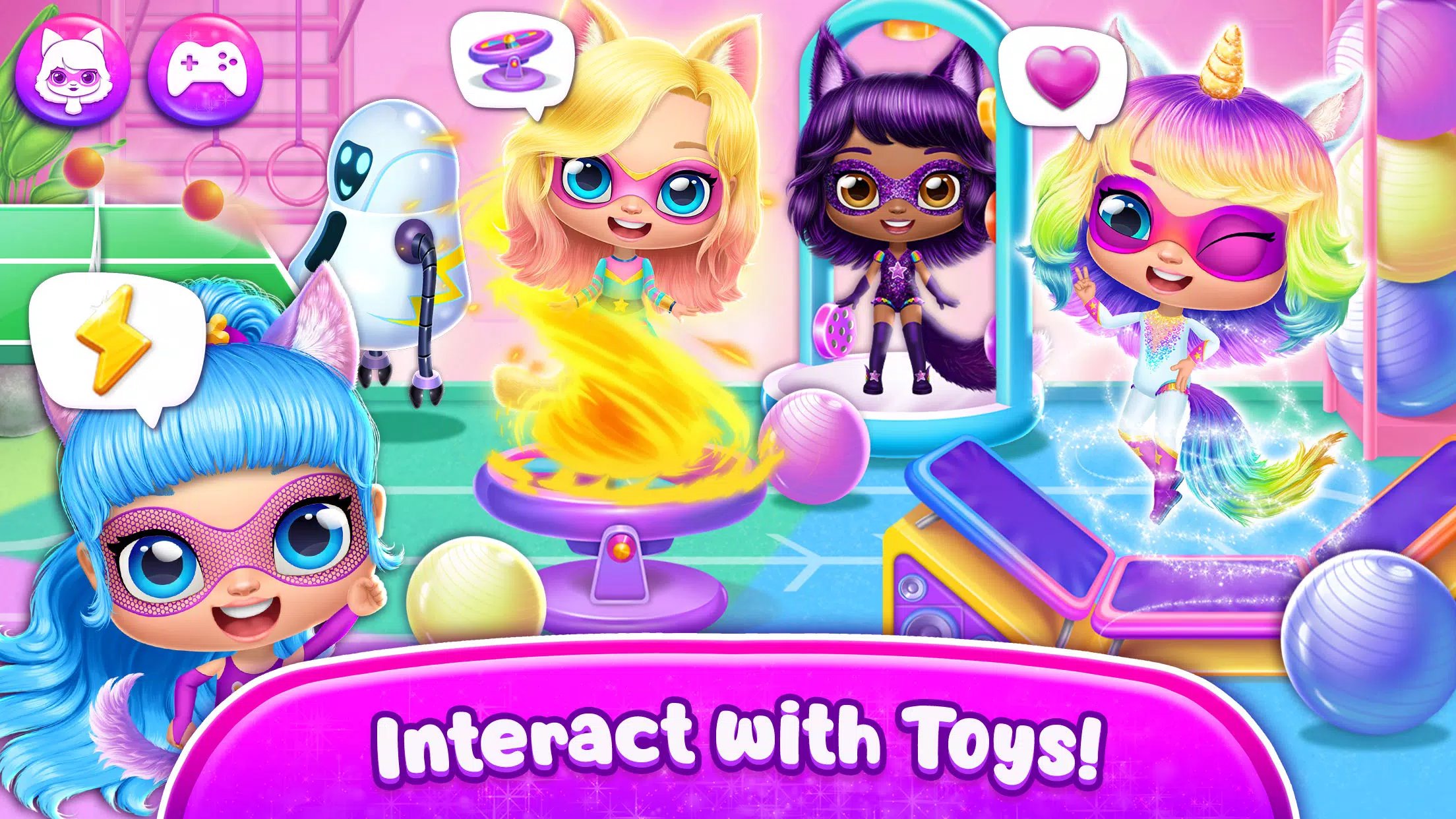 Power Girls - Fantastic Heroes Zrzut ekranu 3