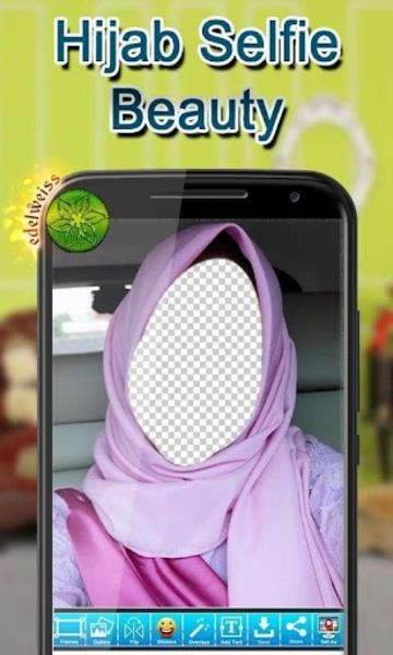 Hijab Selfie Beauty Screenshot 2