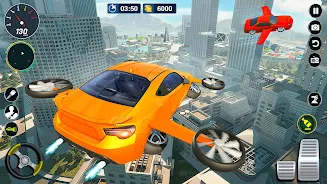 Car Games: Car Flying Games 3d Zrzut ekranu 1