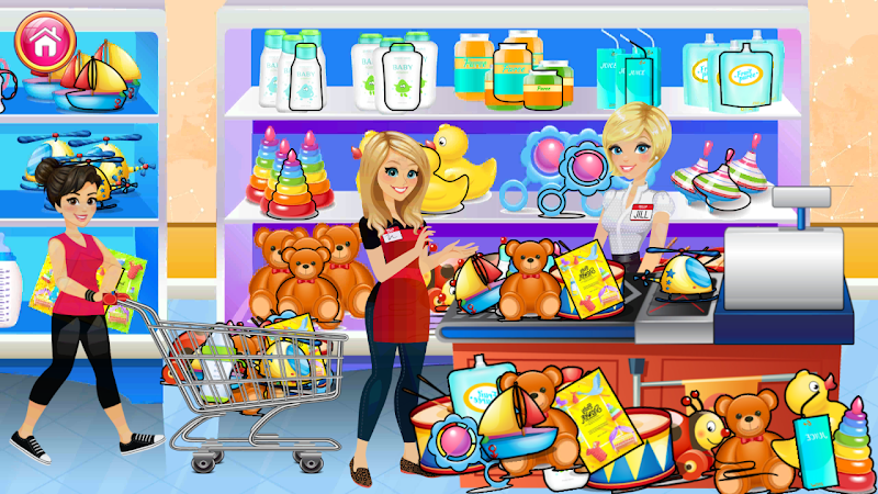 Supermarket Shopping Mall Game Captura de pantalla 2