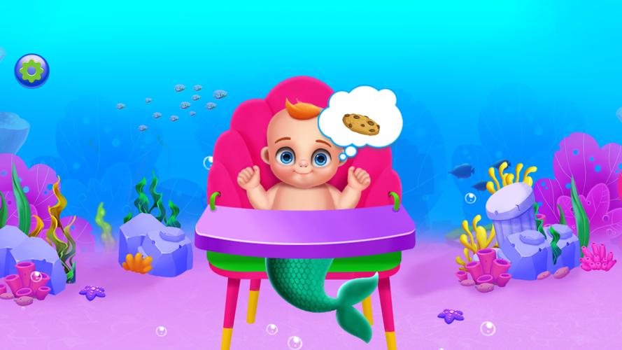 Pregnant Mermaid Mommy Salon Screenshot 2