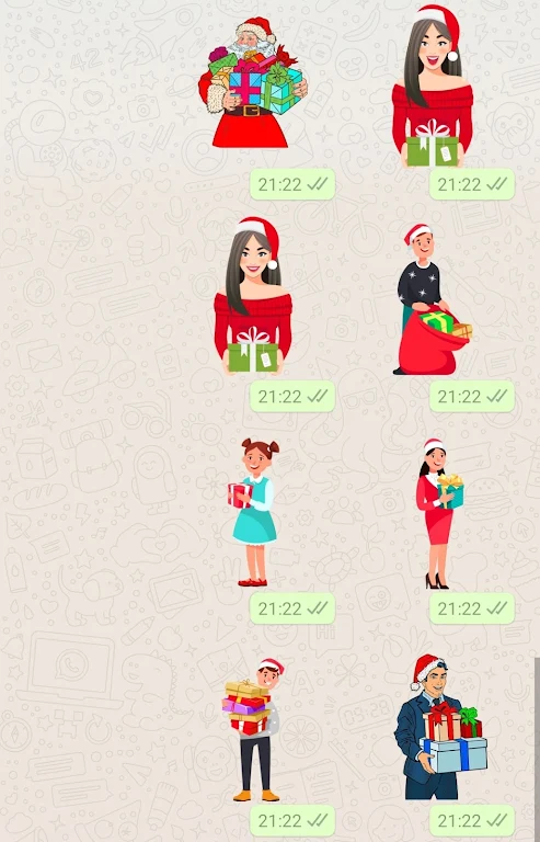 Feliz Ano Novo 2023 Figurinhas Ảnh chụp màn hình 0