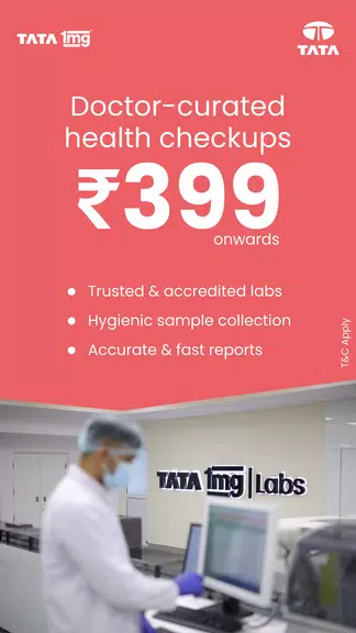 TATA 1mg Online Healthcare App スクリーンショット 3