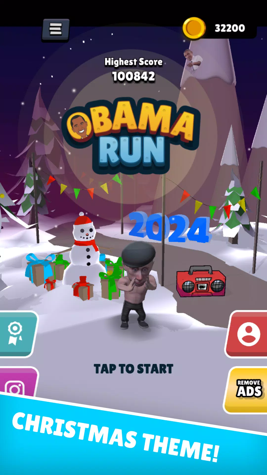 Obama Run! Скриншот 1