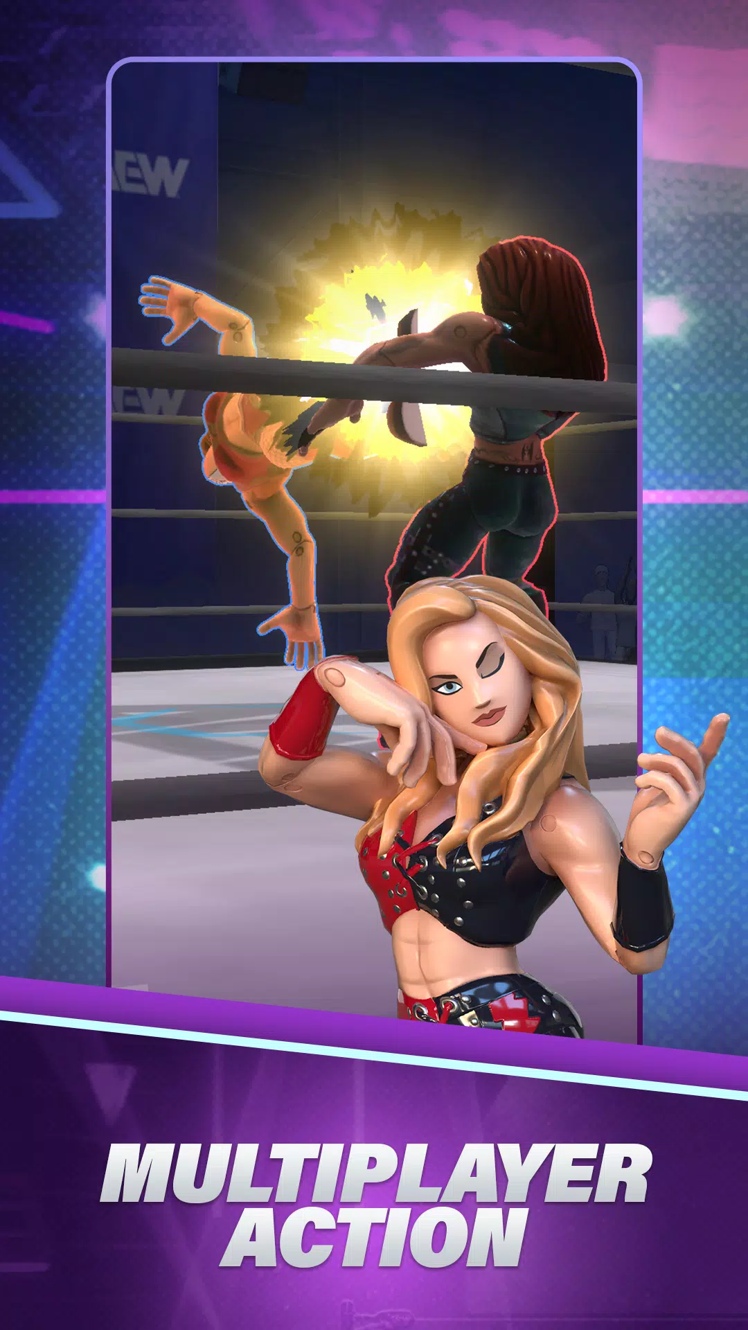 Schermata AEW: Figure Fighters Wrestling 2