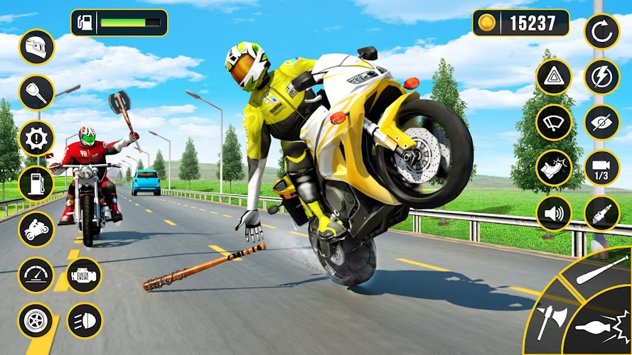 Moto Attack - Bike Racing Game Скриншот 0