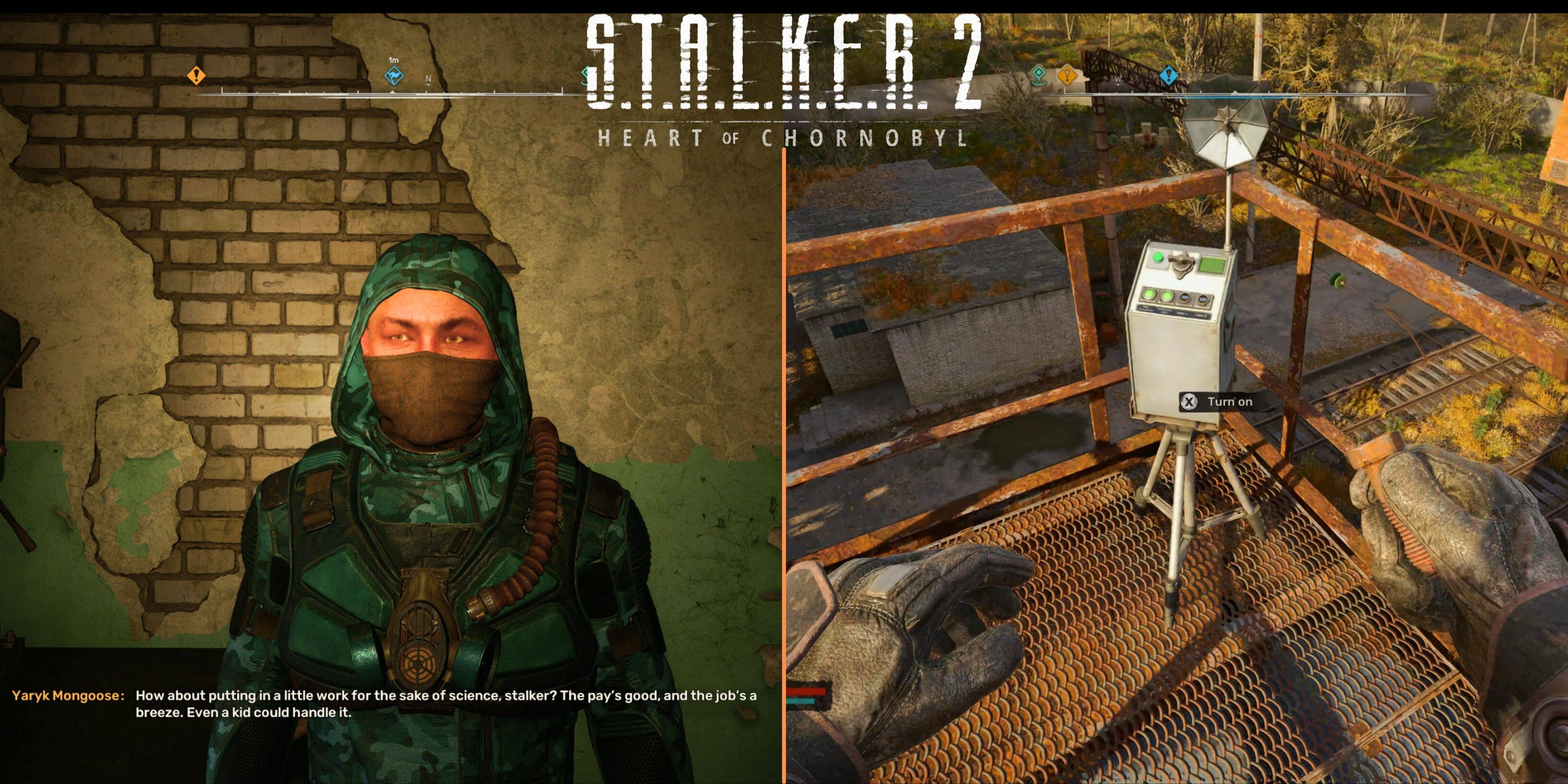 Stalker 2: Pour la science! Side Procédure pas à pas de quête