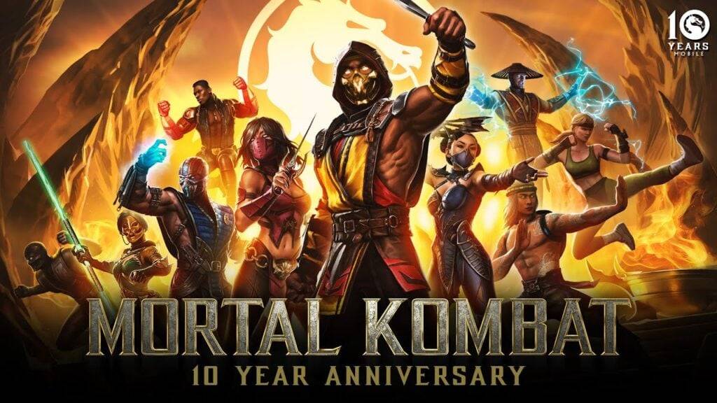 Mortal Kombat Mobile Marks 10th Anniversary with New Diamond, Gold Characters