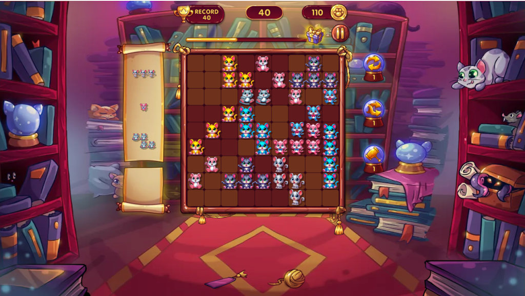 Mouse land block 9x9: Puzzle 스크린샷 2