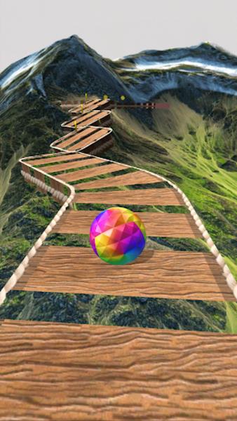 Sky Rolling Balls 3D 螢幕截圖 0