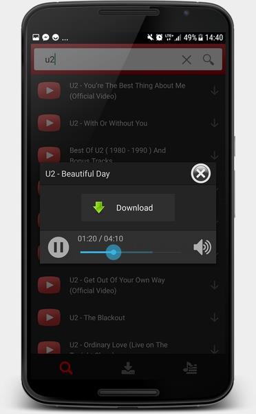 YouTube MP3 Converter 螢幕截圖 3