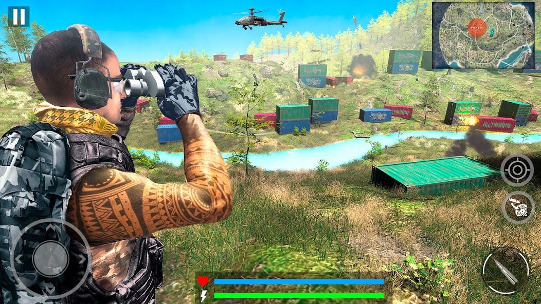 Fps Shooting Games Offline 3D Mod Tangkapan skrin 2