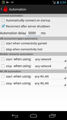 Your Freedom VPN Client Schermafbeelding 0