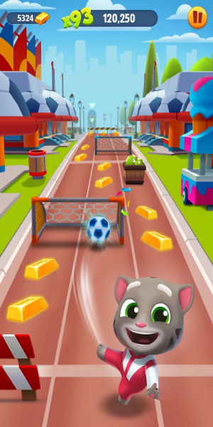 Talking Tom Gold Run Captura de pantalla 0