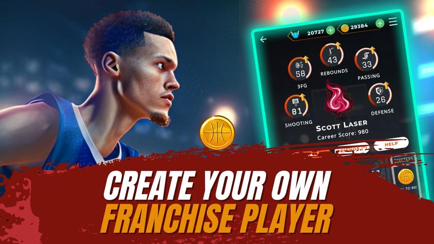 Astonishing Basketball Manager 螢幕截圖 1