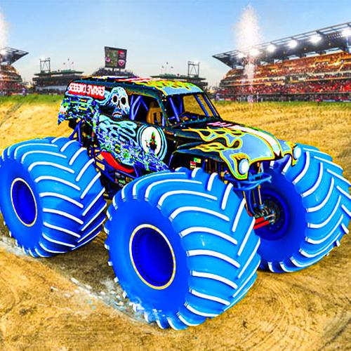 Extreme Monster Truck Game 3D Captura de pantalla 0