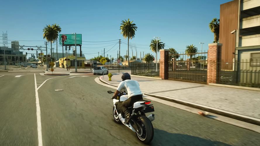 Highway Bike Traffic Racer 3D 螢幕截圖 2