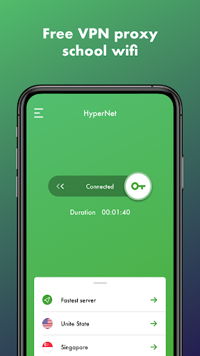 HyperNet Free VPN - Unlimited Ekran Görüntüsü 2