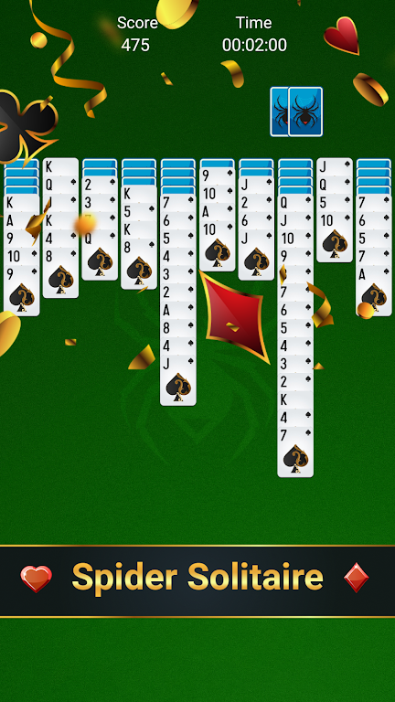 Free spider solitaire - classic solitaire Captura de tela 0