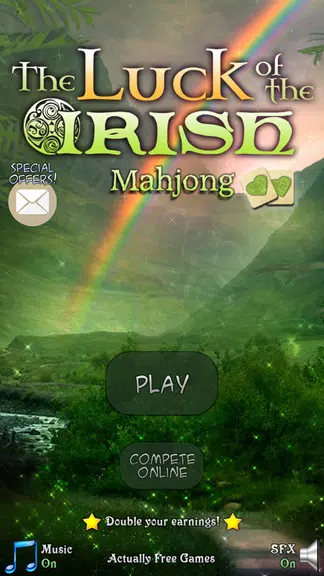 Hidden Mahjong: Irish Luck 螢幕截圖 1