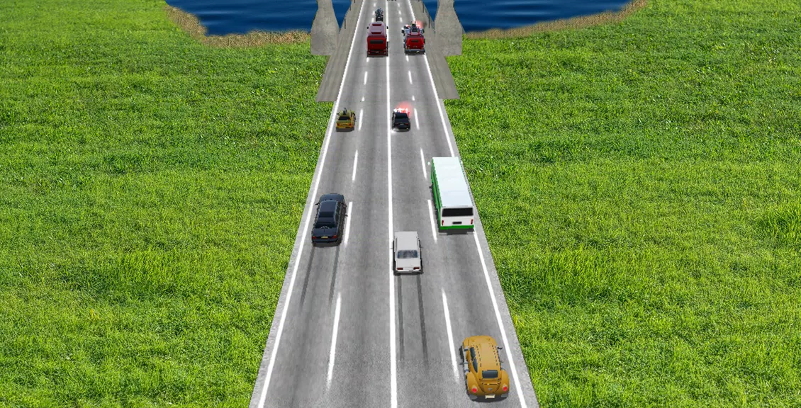 Traffic Rider : Car Race Game Tangkapan skrin 3