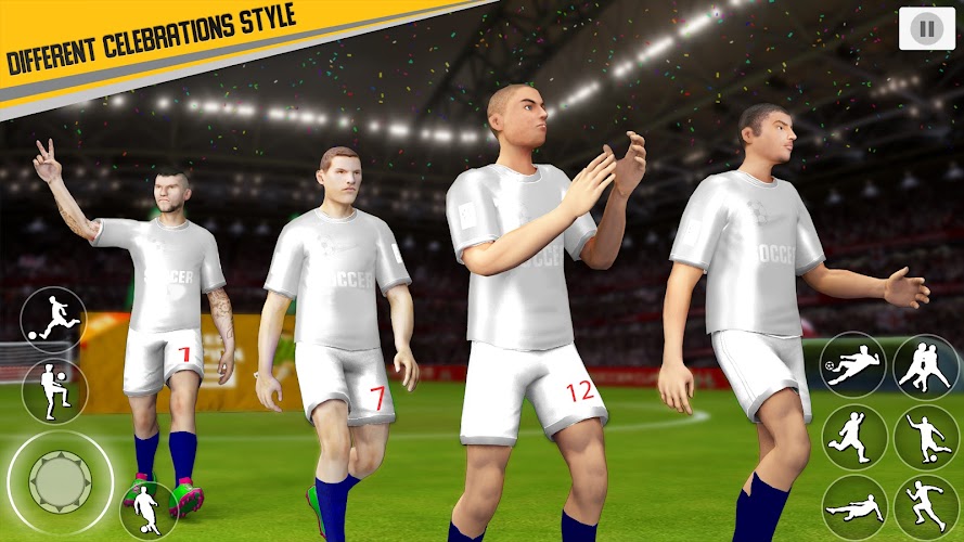Soccer Hero: Football Game स्क्रीनशॉट 0