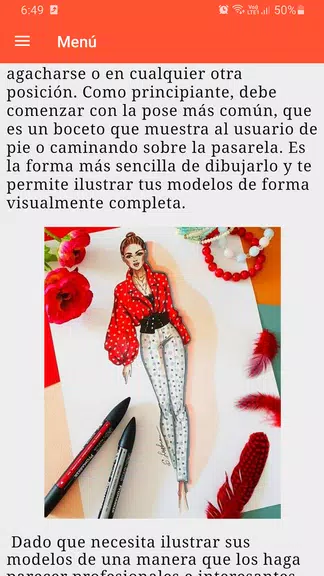 Curso de diseño de moda Capture d'écran 3