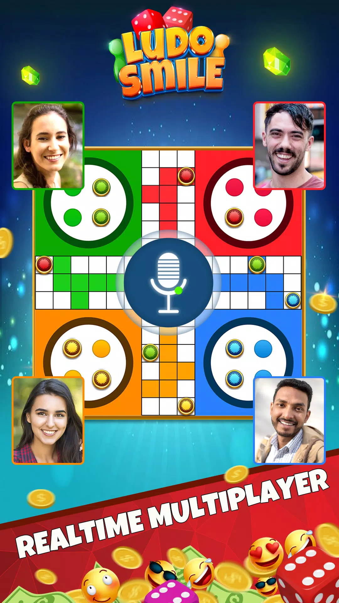 Ludo Online: Dice & Board Game স্ক্রিনশট 1