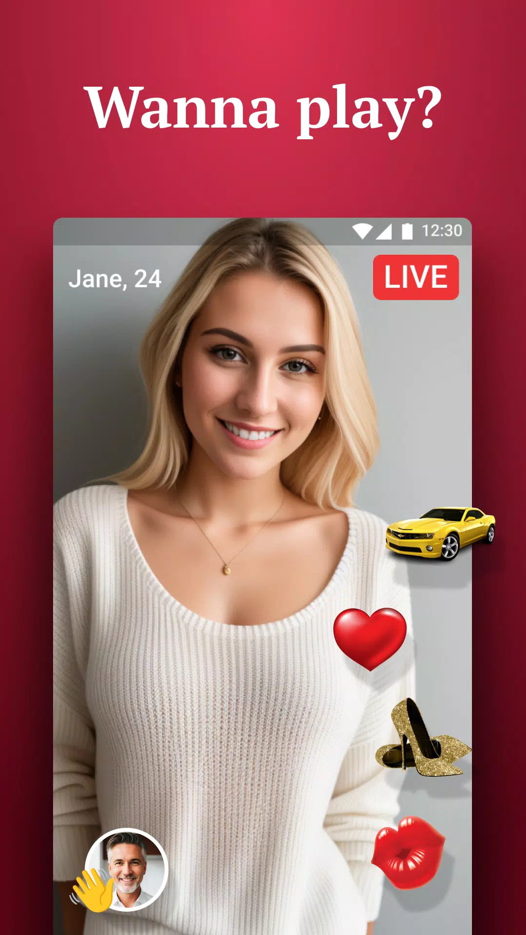 Live Video Dating Chat - Choco ภาพหน้าจอ 1