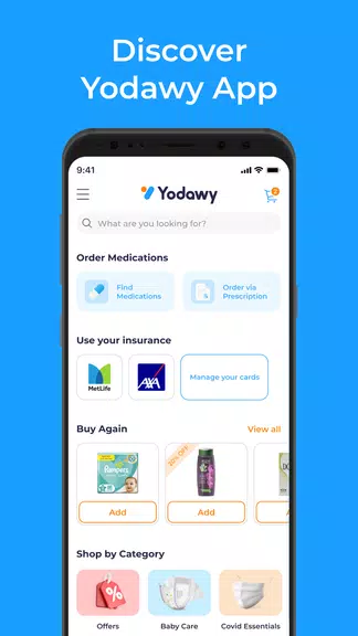 Yodawy - Healthcare Simplified 螢幕截圖 1