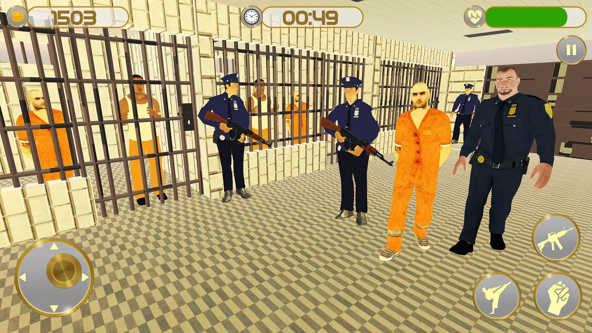 Prison Squad Escape Survival Schermafbeelding 1