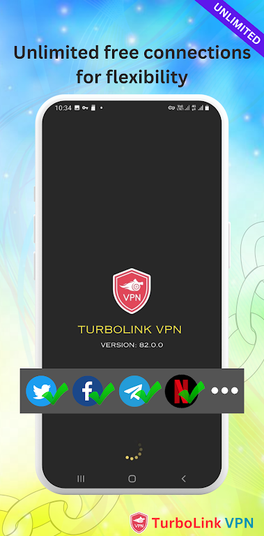 TurboLink VPN - Fast VPN Proxy Скриншот 2