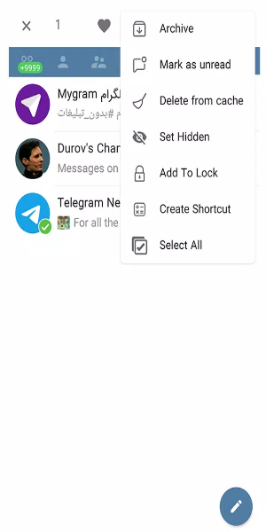 image: MyGram Messenger Screenshot 2