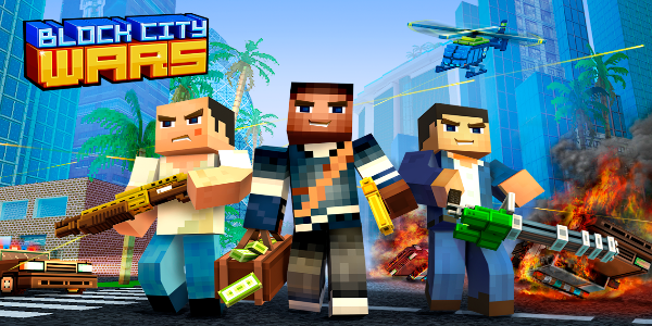 Block City Wars: Pixel Shooter Capture d'écran 0