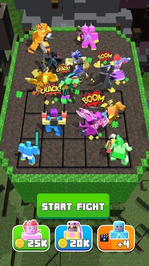 Schermata Craft Merge Battle Fight 3