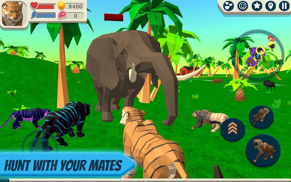 Tiger Simulator 3D Mod Ảnh chụp màn hình 2