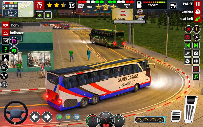 Classic Bus Simulator Games 3D Capture d'écran 3